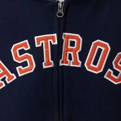 Outerstuff Youth Navy Houston Astros Team Color Wordmark Full-Zip Hoodie -Outerstuff shop unnamed file 71