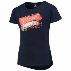 Outerstuff Girls Youth Navy Detroit Tigers Brush Stroke Dolman T-Shirt -Outerstuff shop unnamed file 7101