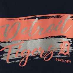Outerstuff Girls Youth Navy Detroit Tigers Brush Stroke Dolman T-Shirt -Outerstuff shop unnamed file 7103
