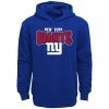 Outerstuff Youth Royal New York Giants Draft Pick Pullover Hoodie