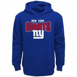 Outerstuff Youth Royal New York Giants Draft Pick Pullover Hoodie