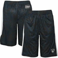 Outerstuff Youth Black Brooklyn Nets Scribble Dribble Baller Shorts