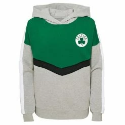 Outerstuff Girls Youth Heathered Gray Boston Celtics All Yours Pullover Hoodie