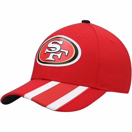 Outerstuff Youth Scarlet San Francisco 49ers Sport Tech Snapback Hat 3 Outerstuff Youth Scarlet San Francisco 49ers Sport Tech Snapback Hat