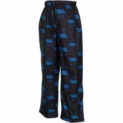 Outerstuff Carolina Panthers Preschool Allover Logo Printed Pants - Black
