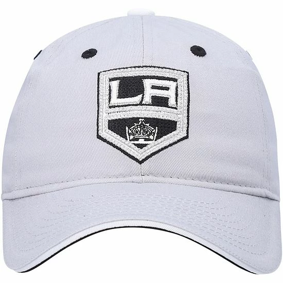 Outerstuff Youth Silver Los Angeles Kings Adjustable Hat 5 Outerstuff Youth Silver Los Angeles Kings Adjustable Hat - Image 3