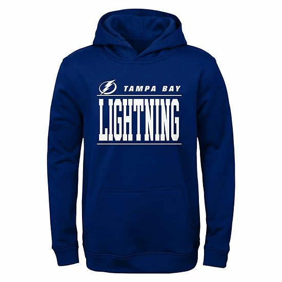 Outerstuff Youth Blue Tampa Bay Lightning Play-By-Play Performance Pullover Hoodie 3 Outerstuff Youth Blue Tampa Bay Lightning Play-By-Play Performance Pullover Hoodie