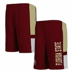 Outerstuff Youth Garnet Florida State Seminoles Lateral Mesh Performance Shorts