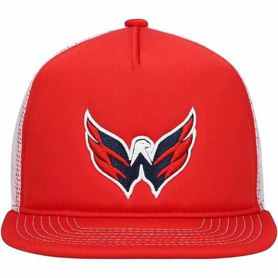 Outerstuff Youth Red Washington Capitals Foam Front Trucker Snapback Hat 5 Outerstuff Youth Red Washington Capitals Foam Front Trucker Snapback Hat - Image 3