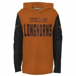 Outerstuff Youth Texas Orange Texas Longhorns Heritage Hoodie Long Sleeve T-Shirt