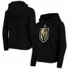 Outerstuff Youth Black Vegas Golden Knights Primary Logo Pullover Hoodie