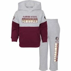 Outerstuff Toddler Heather Gray/Garnet Florida State Seminoles Playmaker Pullover Hoodie & Pants Set