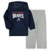Outerstuff Toddler Navy/Heathered Gray Atlanta Braves Fan Flare Fleece Hoodie And Pants Set -Outerstuff shop unnamed file 7532