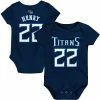 Outerstuff Newborn Derrick Henry Navy Tennessee Titans Mainline Player Name & Number Bodysuit -Outerstuff shop unnamed file 7534