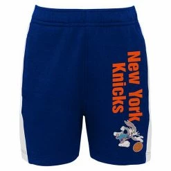 Outerstuff Youth Blue New York Knicks Space Jam 2 Slam Dunk Mesh Shorts