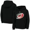 Outerstuff Youth Black Carolina Hurricanes Primary Logo Pullover Hoodie