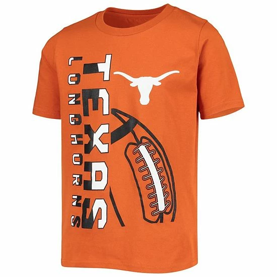 Outerstuff Youth Texas Orange Texas Longhorns Encore Play Football T-Shirt 5 Outerstuff Youth Texas Orange Texas Longhorns Encore Play Football T-Shirt - Image 3