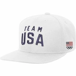 Outerstuff Youth White Team USA Logo Snapback Hat