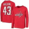 Outerstuff Youth Tom Wilson Red Washington Capitals Authentic Stack Long Sleeve Name & Number T-Shirt -Outerstuff shop unnamed file 7696