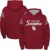 Outerstuff Youth Crimson Oklahoma Sooners The Champ Is Here Pullover Hoodie