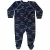 Outerstuff Houston Texans Newborn Full Zip Raglan Coverall - Navy Blue -Outerstuff shop unnamed file 7759