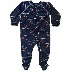 Outerstuff Houston Texans Newborn Full Zip Raglan Coverall - Navy Blue -Outerstuff shop unnamed file 7760