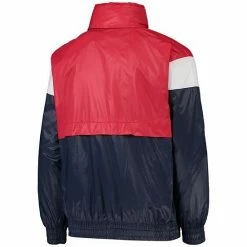 Outerstuff Youth Red/Navy Washington Capitals Goal Line Full-Zip Hoodie Windbreaker Jacket 9 Outerstuff Youth Red/Navy Washington Capitals Goal Line Full-Zip Hoodie Windbreaker Jacket -Outerstuff shop unnamed file 7801