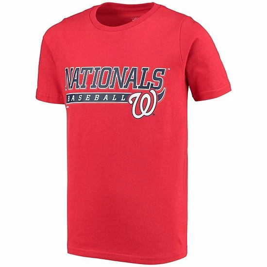 Outerstuff Youth Red Washington Nationals Take The Lead T-Shirt 5 Outerstuff Youth Red Washington Nationals Take The Lead T-Shirt - Image 3