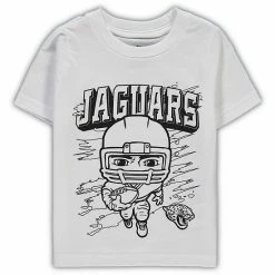 Outerstuff Toddler White Jacksonville Jaguars Coloring Activity Two-Pack T-Shirt Set -Outerstuff shop unnamed file 7816
