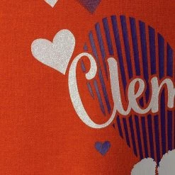 Outerstuff Girls Infant Orange Clemson Tigers Heart French Terry Dress -Outerstuff shop unnamed file 7820
