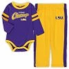 Outerstuff Newborn & Infant Purple/Gold LSU Tigers Little Kicker Long Sleeve Bodysuit & Sweatpants Set 2 Outerstuff Newborn & Infant Purple/Gold LSU Tigers Little Kicker Long Sleeve Bodysuit & Sweatpants Set -Outerstuff shop unnamed file 7839
