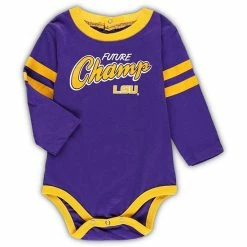 Outerstuff Newborn & Infant Purple/Gold LSU Tigers Little Kicker Long Sleeve Bodysuit & Sweatpants Set 8 Outerstuff Newborn & Infant Purple/Gold LSU Tigers Little Kicker Long Sleeve Bodysuit & Sweatpants Set -Outerstuff shop unnamed file 7841