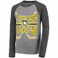Outerstuff Youth Heathered Gray/Heathered Black Pittsburgh Penguins Square Up Raglan Tri-Blend Long Sleeve T-Shirt 8 Outerstuff Youth Heathered Gray/Heathered Black Pittsburgh Penguins Square Up Raglan Tri-Blend Long Sleeve T-Shirt -Outerstuff shop unnamed file 7851