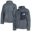 Outerstuff Girls Youth Navy Colorado Avalanche Fan Gear Sherpa Full-Zip Jacket -Outerstuff shop unnamed file 7869