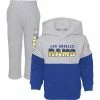 Outerstuff Toddler Heather Gray/Royal Los Angeles Rams Playmaker Hoodie And Pants Set
