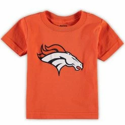 Outerstuff Denver Broncos Infant Team Logo T-Shirt - Orange