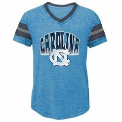 Outerstuff Youth Carolina Blue North Carolina Tar Heels Catch The Wave V-Neck T-Shirt