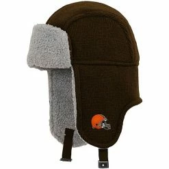 Outerstuff Youth Brown Cleveland Browns Flat Trooper Knit Hat
