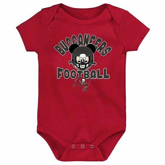 Outerstuff Newborn Red Tampa Bay Buccaneers Disney Lil Champ Bodysuit 3 Outerstuff Newborn Red Tampa Bay Buccaneers Disney Lil Champ Bodysuit