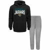 Outerstuff Toddler Black/Heathered Gray Jacksonville Jaguars Fan Flare Pullover Hoodie & Sweatpants Set