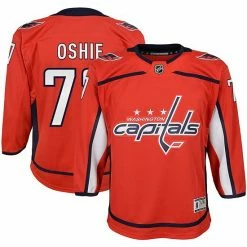 Outerstuff Youth TJ Oshie Red Washington Capitals Home Premier Player Jersey