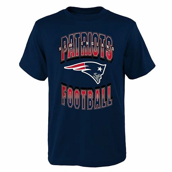 Outerstuff Youth Navy New England Patriots Forward Progress T-Shirt 3 Outerstuff Youth Navy New England Patriots Forward Progress T-Shirt