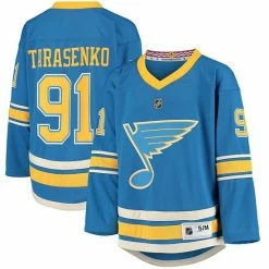 Outerstuff Youth Vladimir Tarasenko Blue St. Louis Blues 2018/19 Alternate Replica Player Jersey