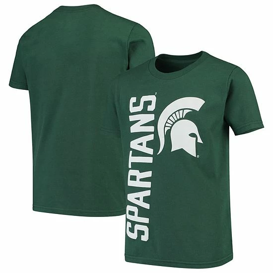 Outerstuff Youth Green Michigan State Spartans Big & Bold T-Shirt 3 Outerstuff Youth Green Michigan State Spartans Big & Bold T-Shirt