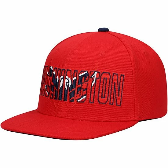 Outerstuff Youth Red Washington Capitals Lifestyle Snapback Hat 4 Outerstuff Youth Red Washington Capitals Lifestyle Snapback Hat - Image 2