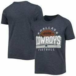 Outerstuff Girls Youth Heathered Navy Dallas Cowboys Playoff Tri-Blend T-Shirt -Outerstuff shop unnamed file 8088