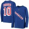 Outerstuff Youth Artemi Panarin Royal New York Rangers Authentic Stack Long Sleeve Name & Number T-Shirt -Outerstuff shop unnamed file 812