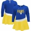 Outerstuff Girls Toddler Royal/Gold Los Angeles Rams Heart To Heart Jersey Tunic Dress