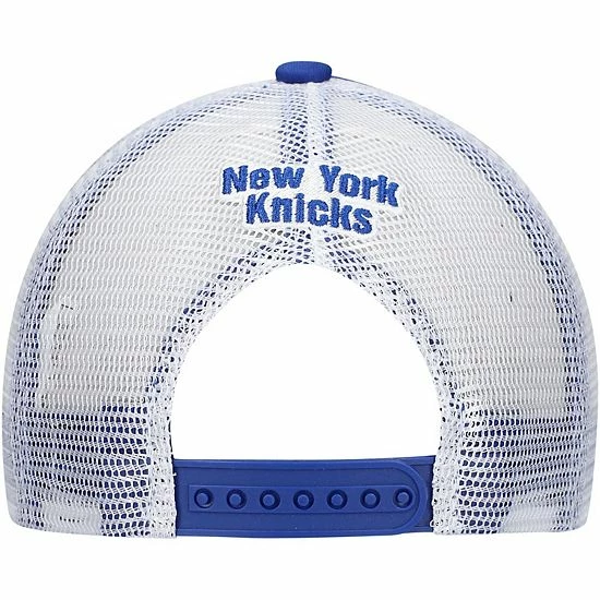 Outerstuff Youth Blue New York Knicks Foam Front Trucker Snapback Hat 7 Outerstuff Youth Blue New York Knicks Foam Front Trucker Snapback Hat - Image 5