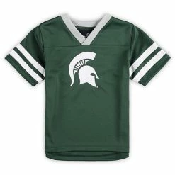 Outerstuff Preschool Green/Gray Michigan State Spartans Red Zone Jersey & Pants Set -Outerstuff shop unnamed file 8173